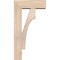 Ekena Millwork Westlake Block Smooth Bracket w/ Offset Brace, Douglas Fir, 5 1/2"W x 14"D x 26"H BKT0604X14X26WTL05SDF - alternate 3